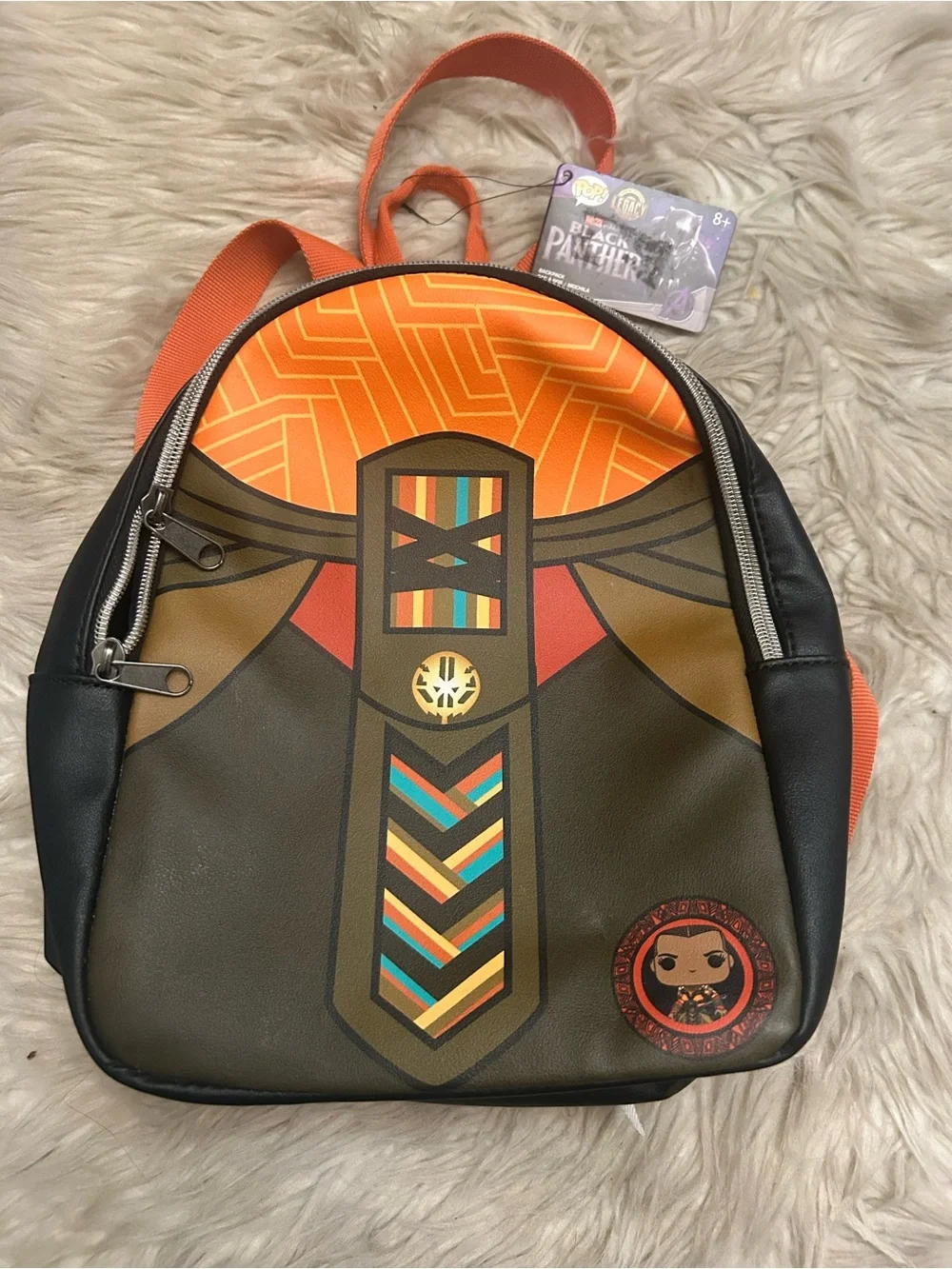 NWT FUNKO POP MARVEL BLACK PANTHER Marvel Legacy Wakanda Forever Mini Backpack